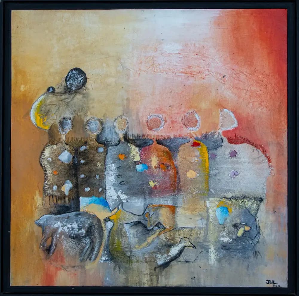 Femmes au marché, Jul Souleymane Ndoye