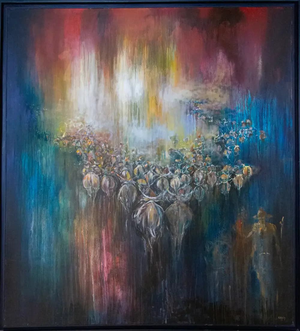 Retour du troupeau, M. BABALY