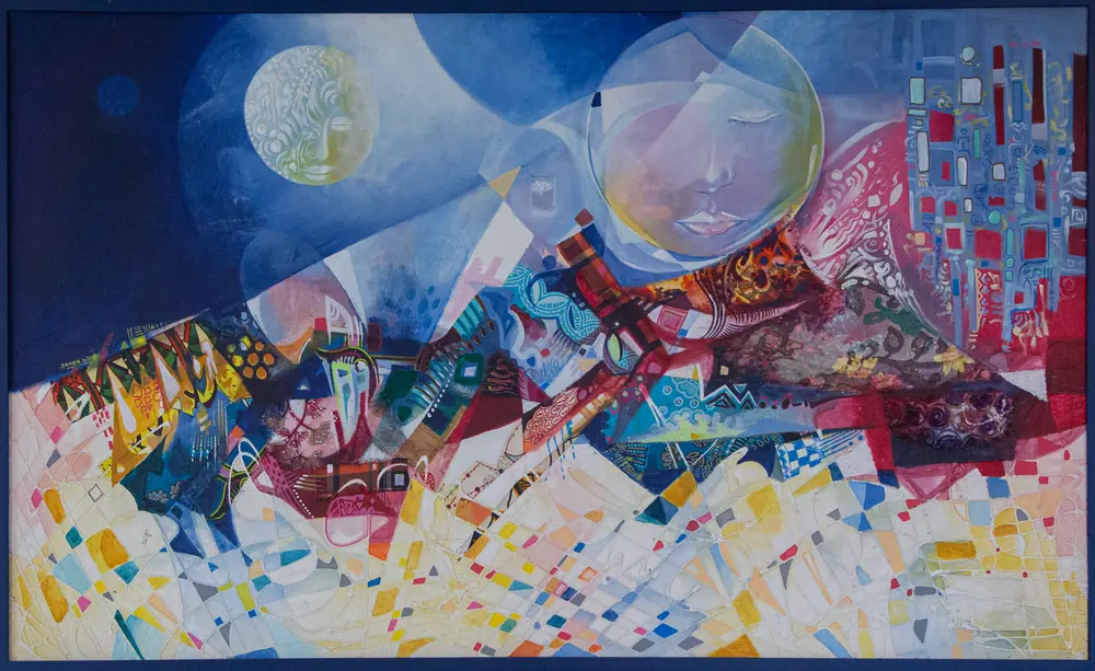 La file d'eau, Mariama Thiam