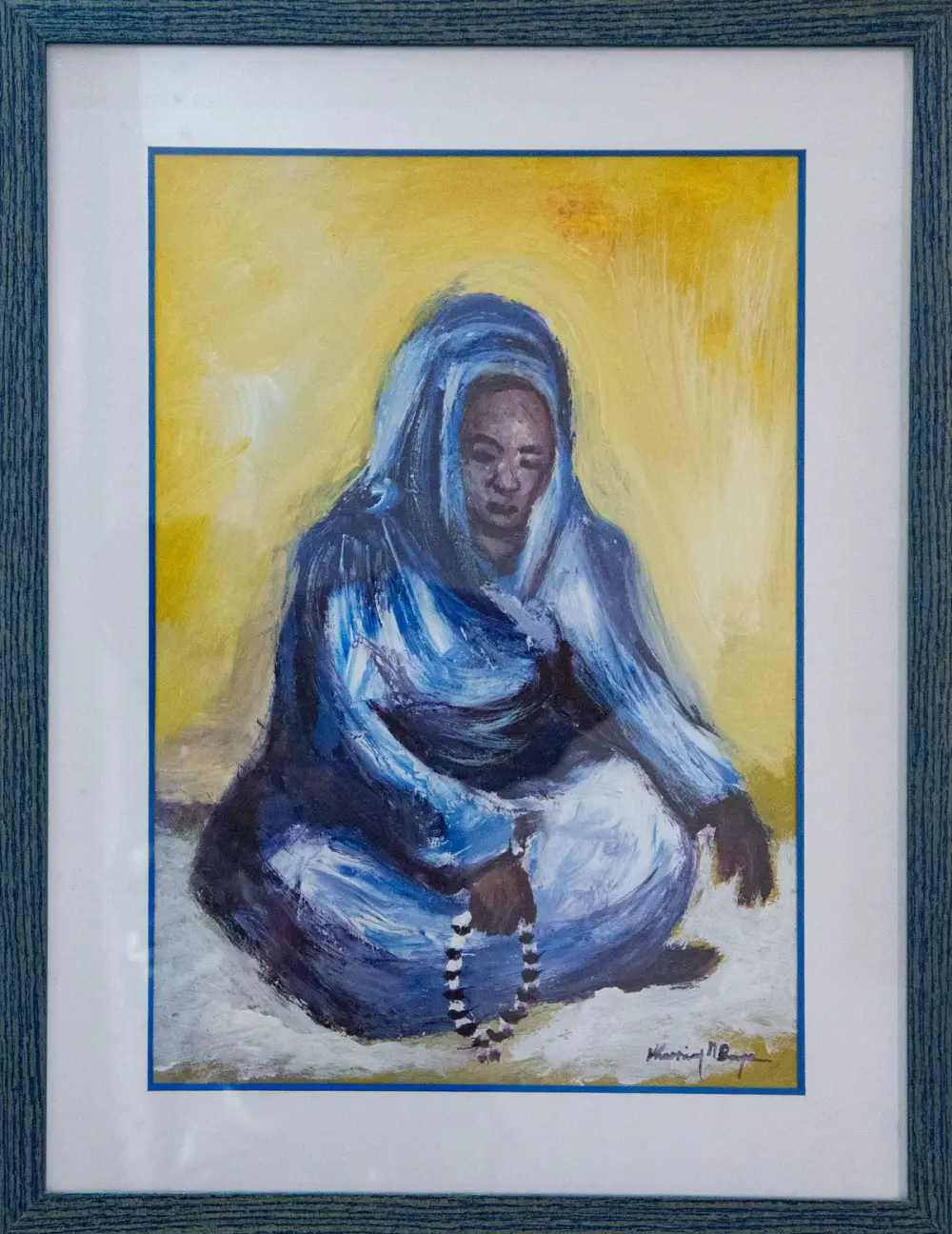 Femme au baobab, Aly Sow